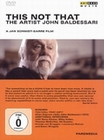 This not that - The Artist John Baldessari